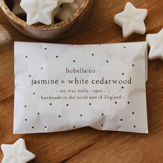 Jasmine & White Cedarwood Soy Wax Melts