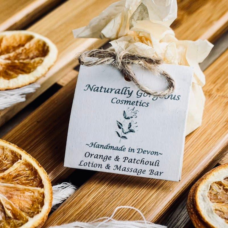 Sweet Orange And Patchouli Massage Bar