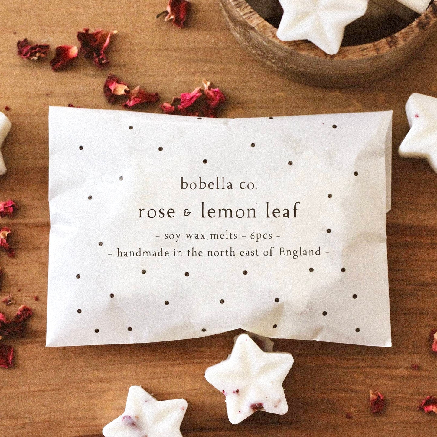 Rose & Lemon Leaf Soy Wax Melts