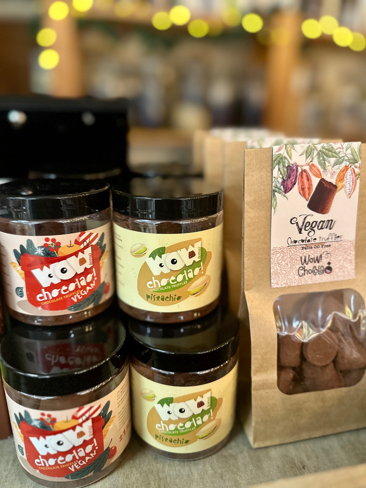 Finest Pistachio Chocolate Truffles - 130g Gift Jar