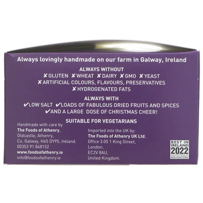 Luxury Iced Christmas Cake - Foods of Athenry