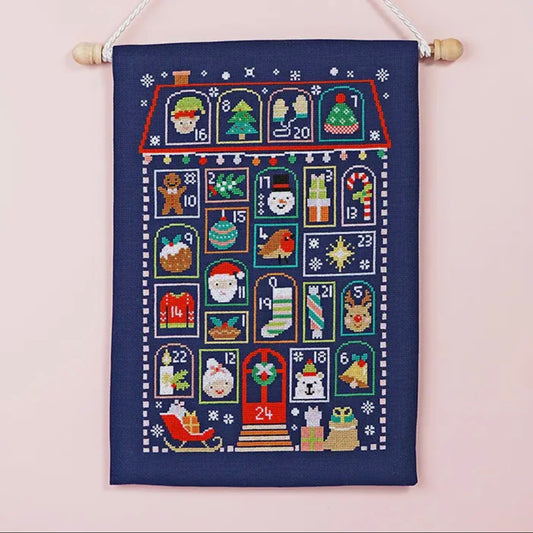 Stitch Into Christmas - Advent Calendar Cross Stitch Kit