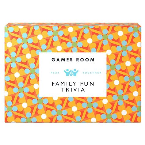 Games Room Family Fun Trivia Party Game