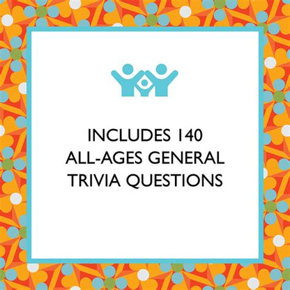 Games Room Family Fun Trivia Party Game