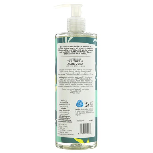 Alter/Native By Suma Hand Wash - Tea Tree & Aloe Vera