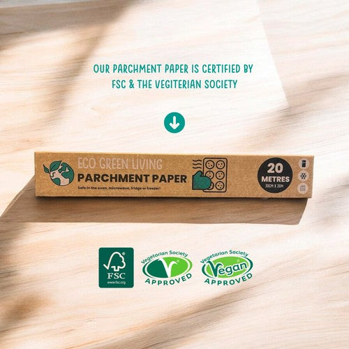 Eco Green Living Parchment Paper - 20m