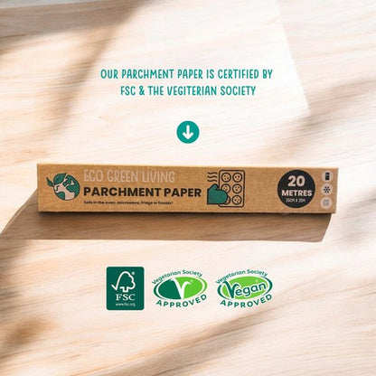 Eco Green Living Parchment Paper - 20m
