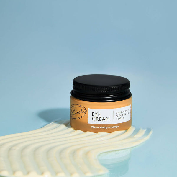 Vegan Hydrating Eye Cream with Hyaluronic Acid + Coffee Oil: 15ml
