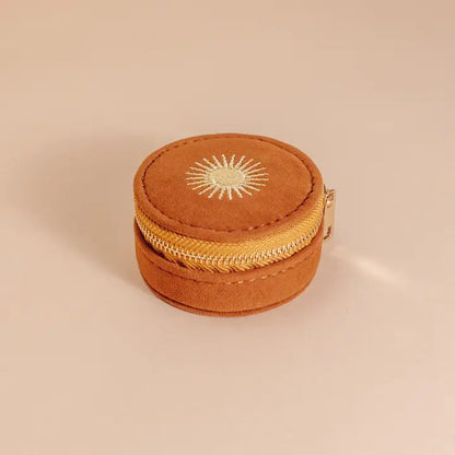 Cai & Jo Mini Travel Jewellery Case