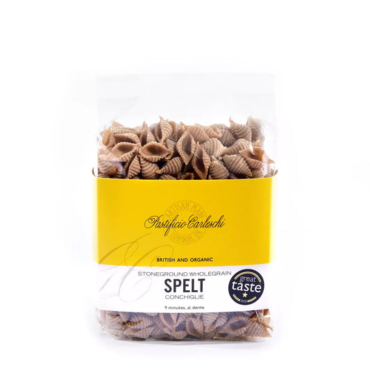 Organic White Spelt Conchiglie Pasta - 400g
