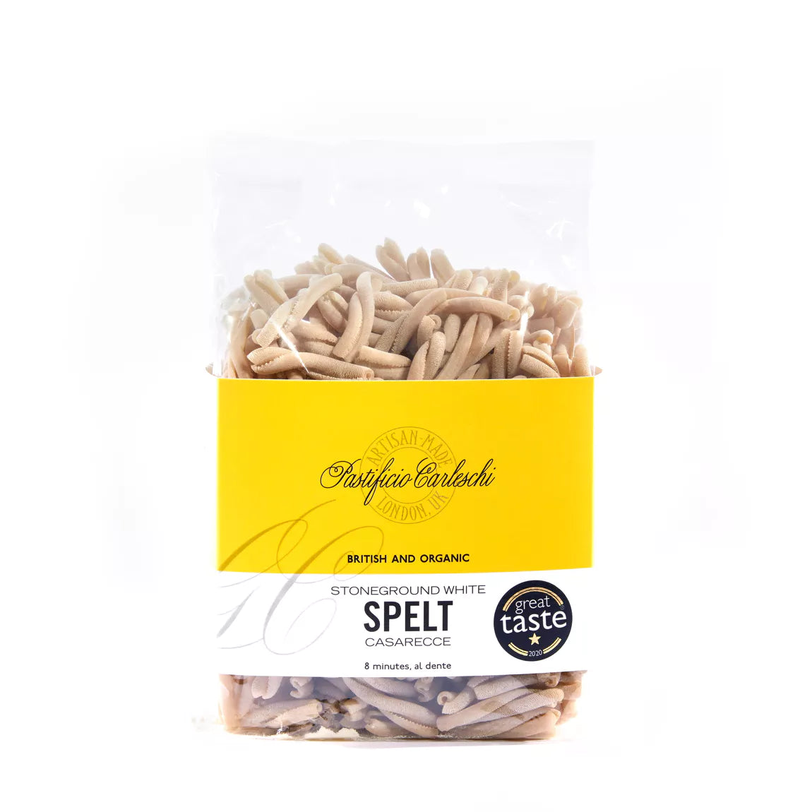 Organic Wholewheat Spelt Caserecce Pasta - 400g