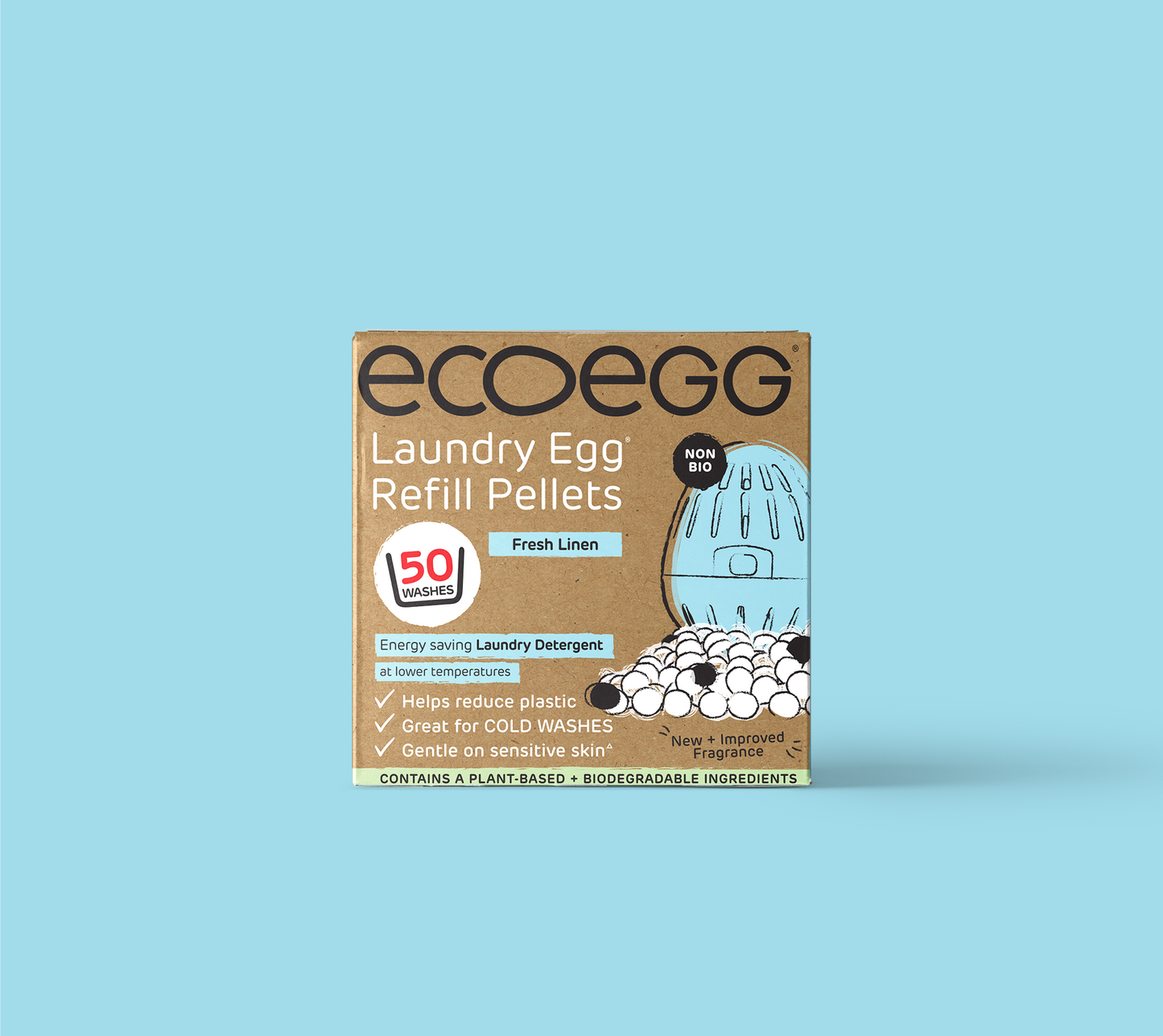Ecoegg Laundry Egg Refill - Fresh Linen