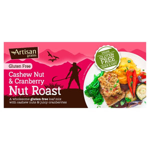 Artisan Grains Vegan Nut Roast - Cashew & Cranberry - 200g