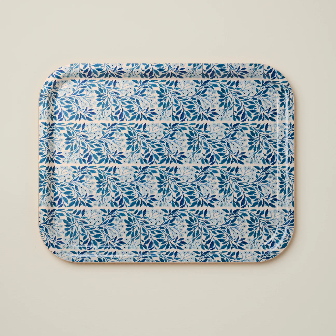 Wanderlust Blue Floral Tray