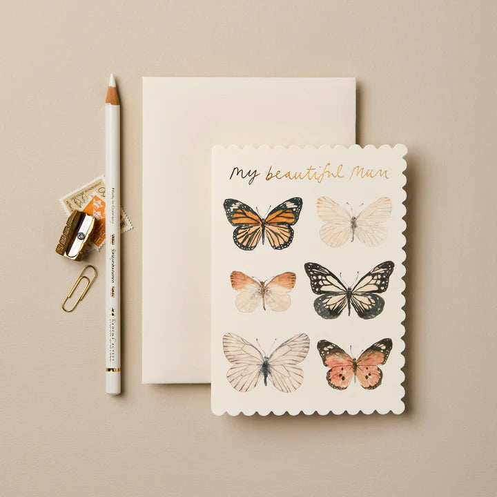 Butterfly ‘My Beautiful Mum’ Card