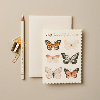 Butterfly ‘My Beautiful Mum’ Card