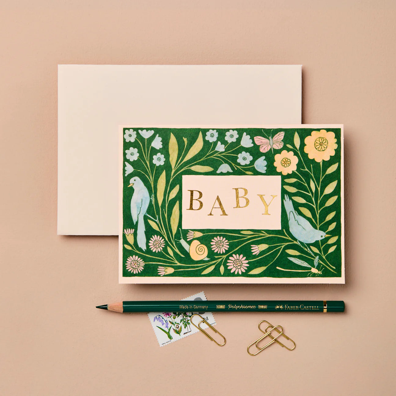 Springtime ‘Baby’ Greeting Card