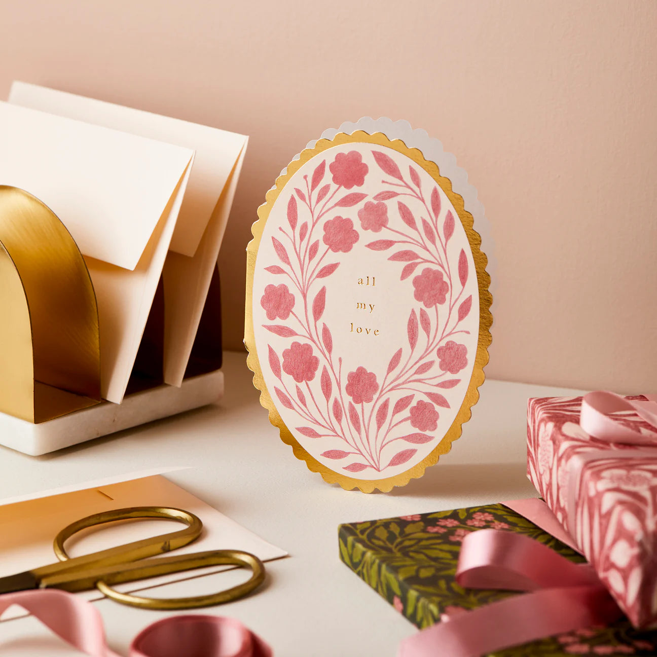 Rose Flora ‘All My Love’ Card
