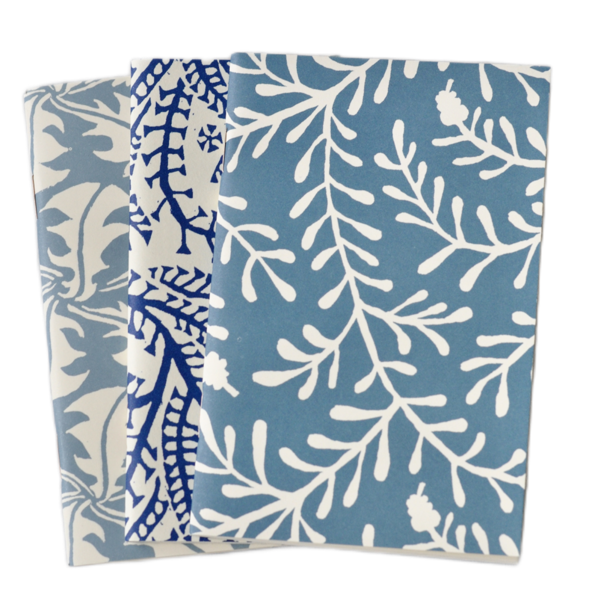 Three Assorted Memo Books for Pocket Folio Blue