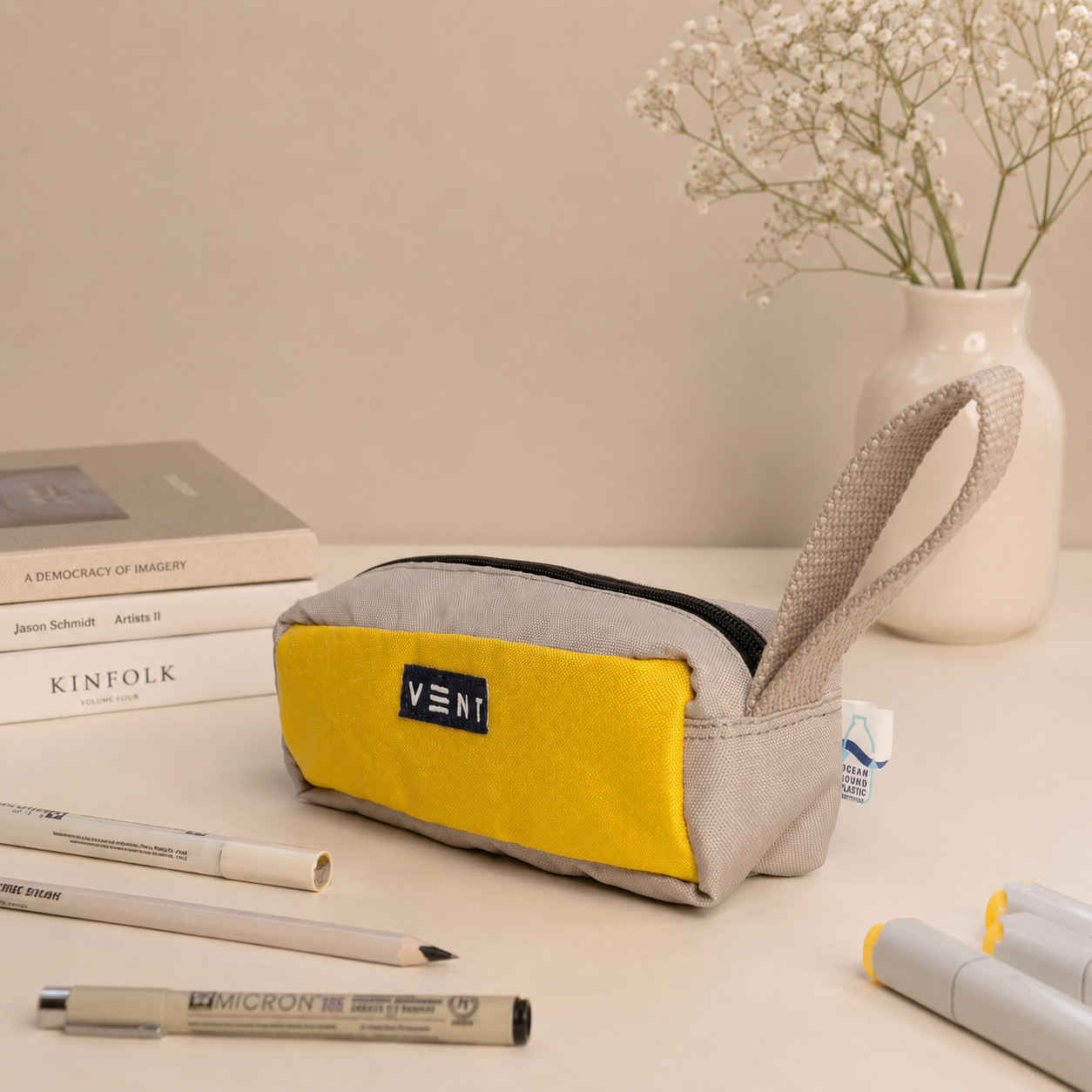 Recycled Ocean Plastics Pen & Pencil Case
