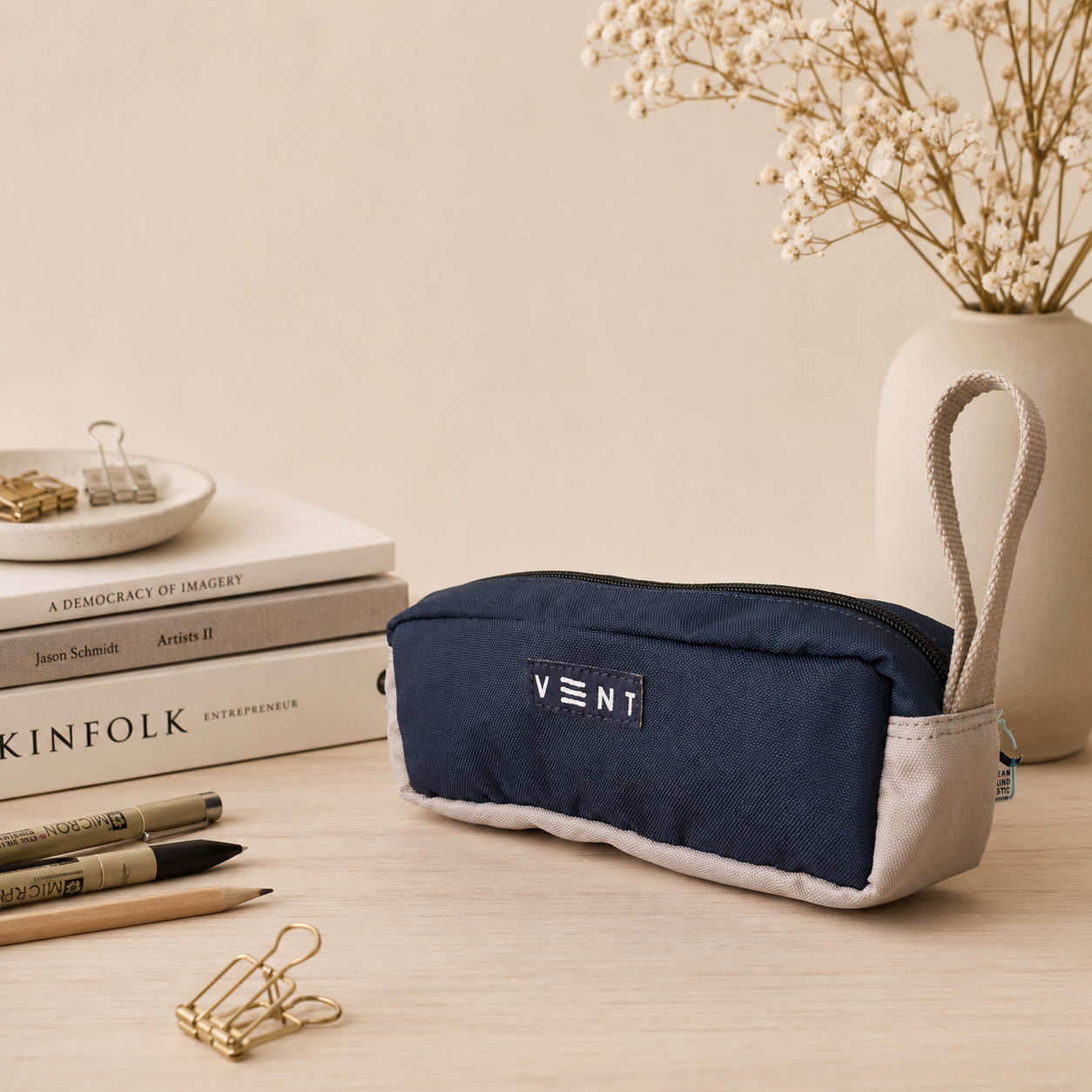 Recycled Ocean Plastics Pen & Pencil Case