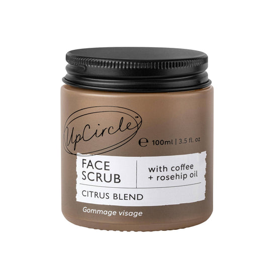 UpCircle Citrus Face Scrub with Coffee for Dry Skin 100ml