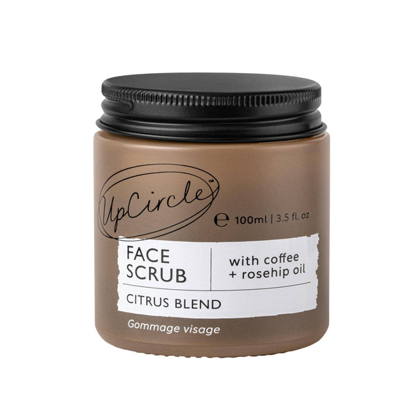 UpCircle Citrus Face Scrub with Coffee for Dry Skin 100ml