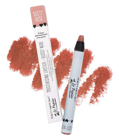 Vegan Moisturising Glossy Lipstick - Beauty Made Easy
