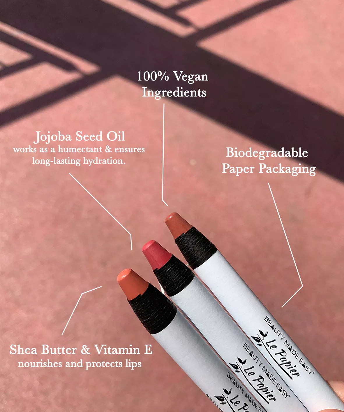 Vegan Moisturising Glossy Lipstick - Beauty Made Easy