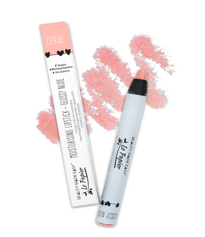 Vegan Moisturising Glossy Lipstick - Beauty Made Easy