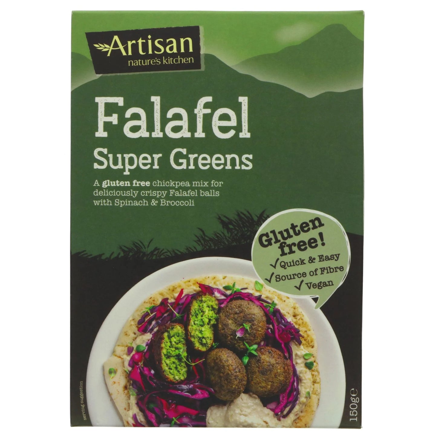 Artisan Grains Falafel - Super Greens 150g