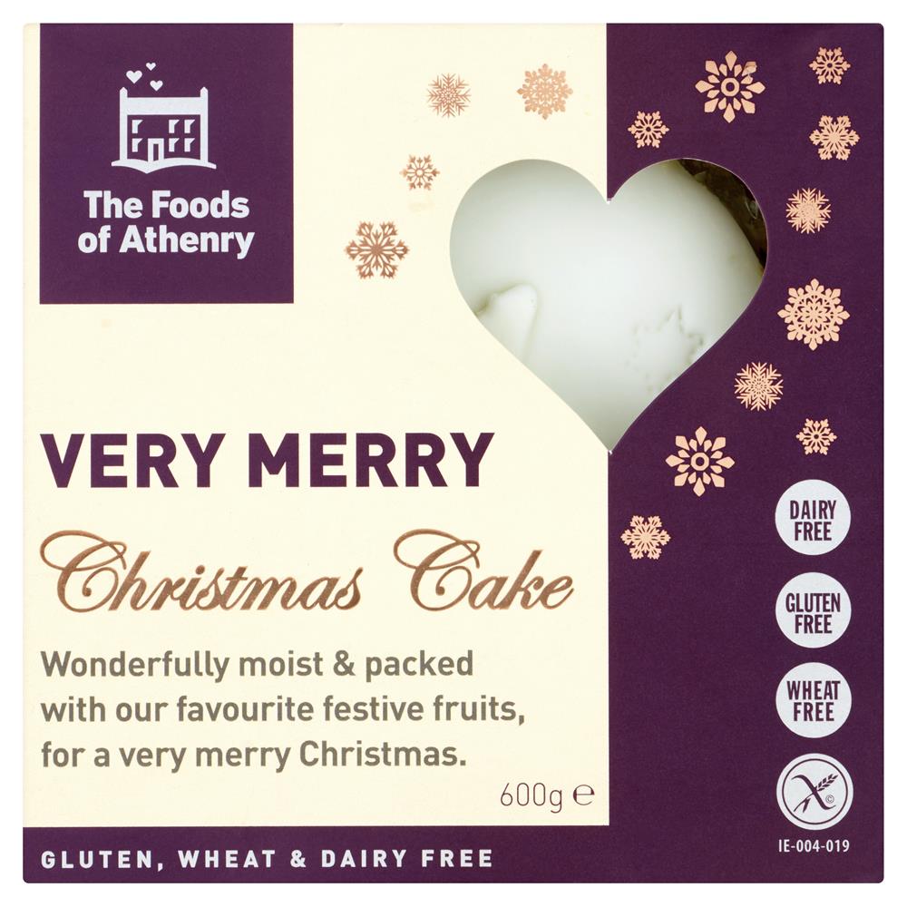 Luxury Iced Christmas Cake - Foods of Athenry