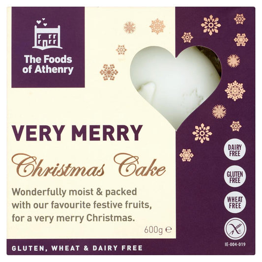 Luxury Iced Christmas Cake - Foods of Athenry