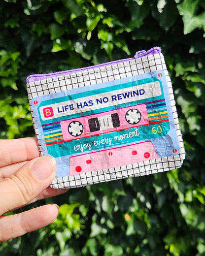 Recycled Plastics Cute Mini Zipper Purse