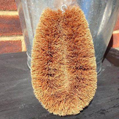 LoofCo Large Coconut Coir Scrubbing Brush