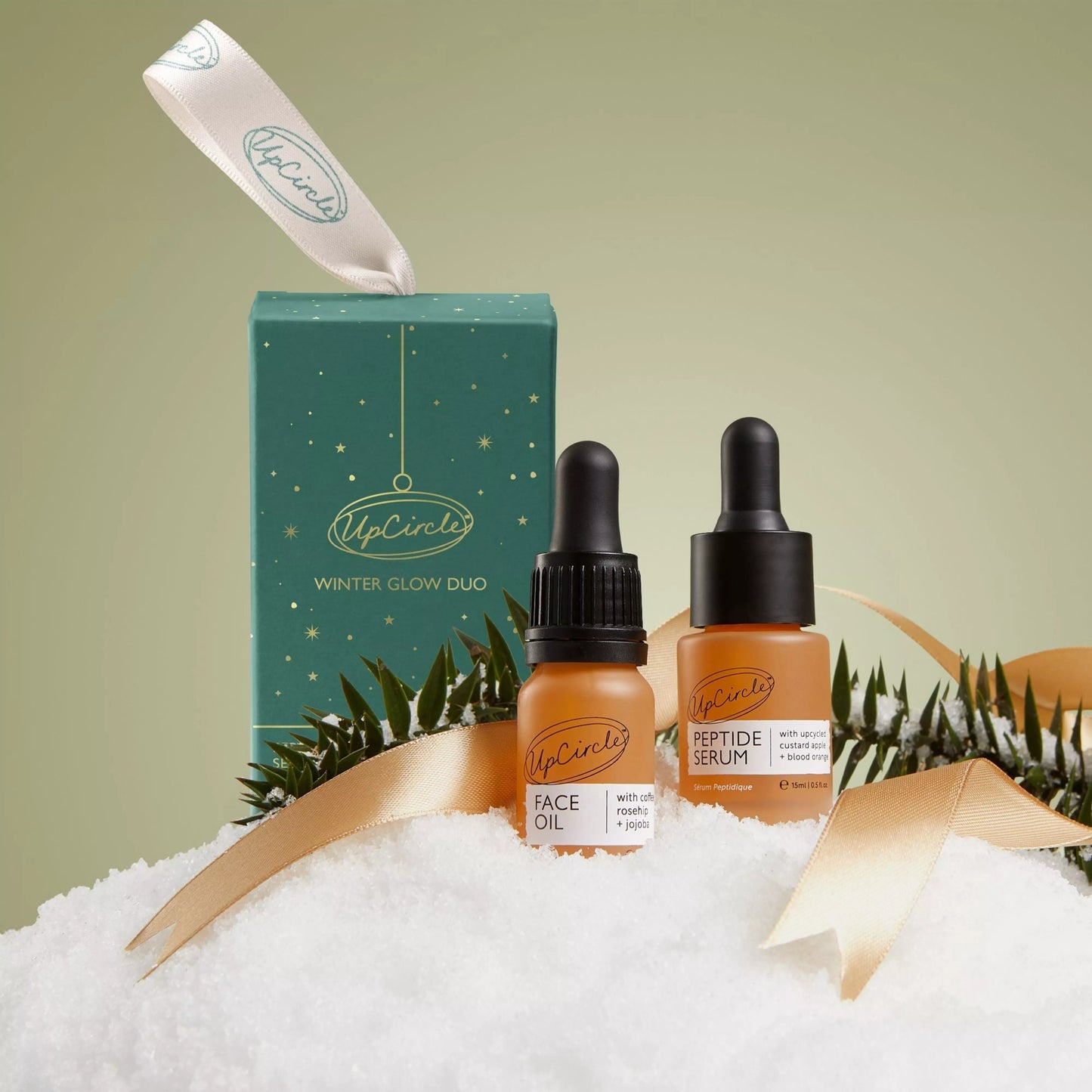 UpCircle Beauty 'Winter Glow' Festive Bauble Gift Set