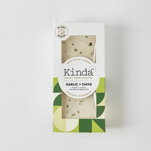 Garlic + Chive Vegan Cheese - Kinda Co.