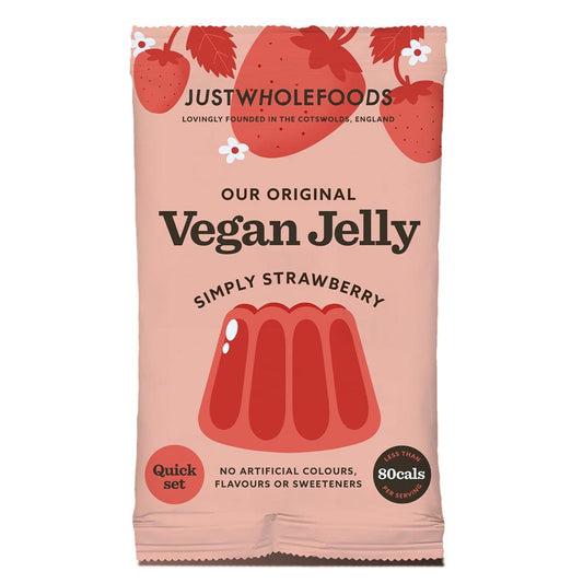 Just Wholefoods Strawberry Vegan Jelly -85g