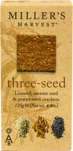 Miller’s Harvest Three Seed Crackers