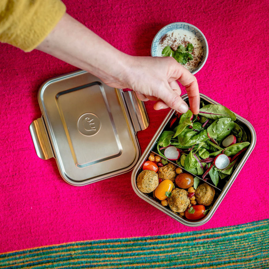 Clip & Seal Stainless Steel Lunchbox - Small / Medium /Large