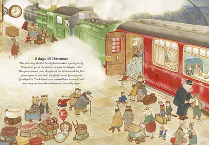 Cat Family Christmas: Lift the Flap Advent Book