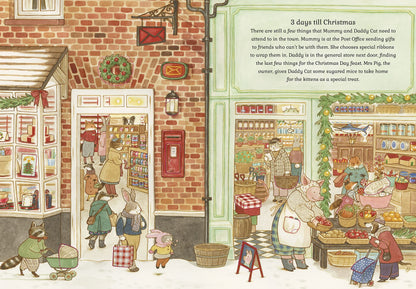 Cat Family Christmas: Lift the Flap Advent Book