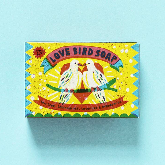 Love Birds Tea Tree Lavender Lemongrass & Peppermint Natural Soap Bar