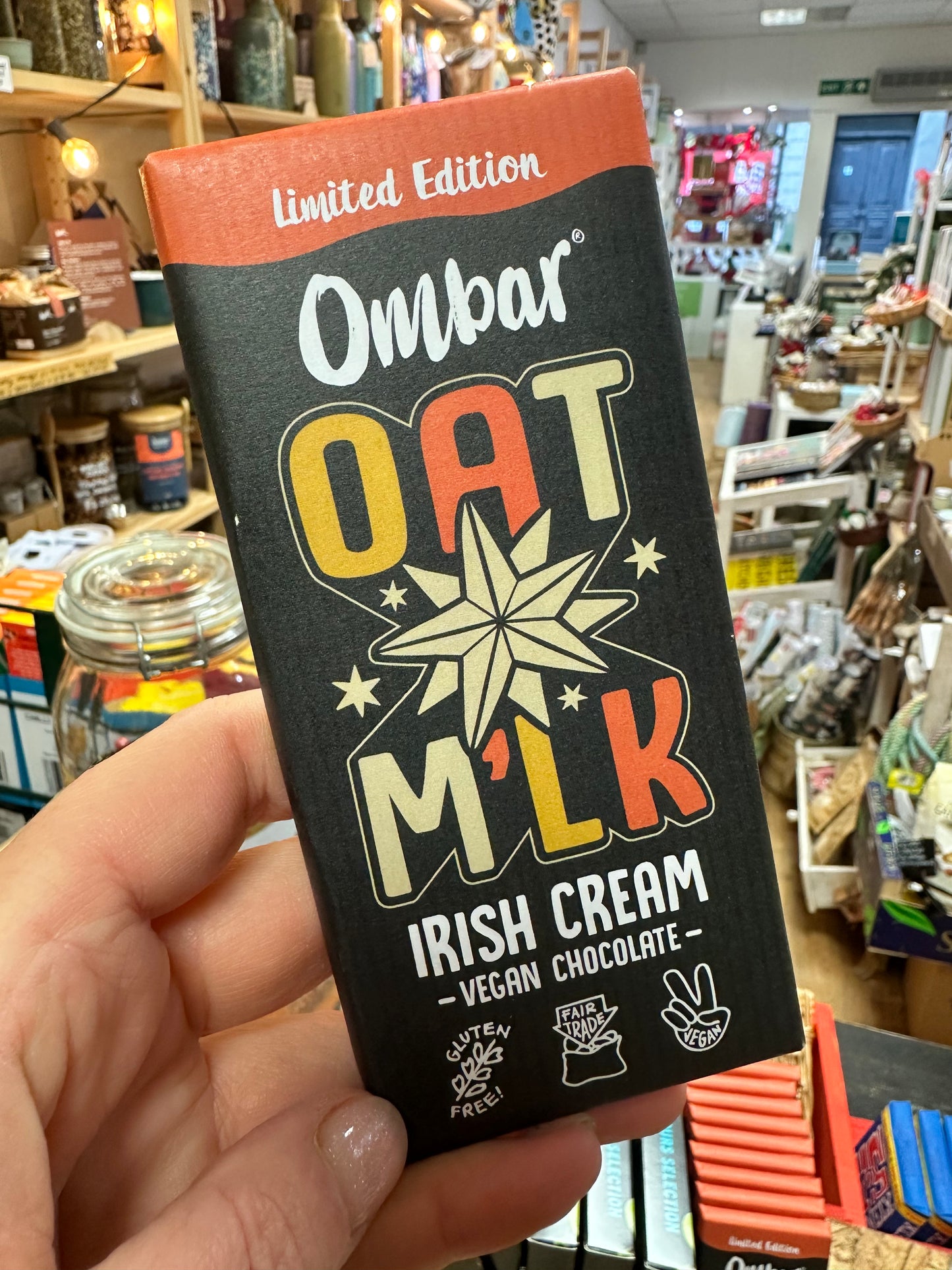 Oat M'lk Irish Cream Winter Edition Chocolate 70g