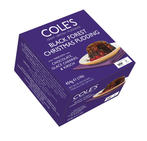 Cole’s Black Forest Christmas Pudding - 454g