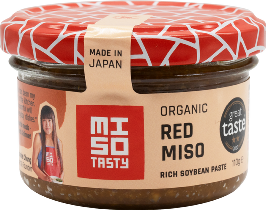 Miso Tasty Organic Red Miso Rich Soybean Paste 110g