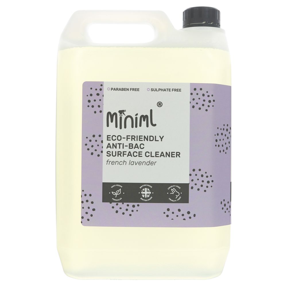 Miniml Anti-Bac Surface Cleaner French Lavender - 5L