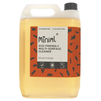 Miniml Multi Surface Cleaner Blood Orange - 5L