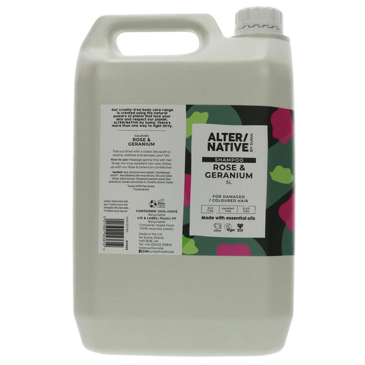Alter/native by Suma Rose & Geranium Shampoo - 5L