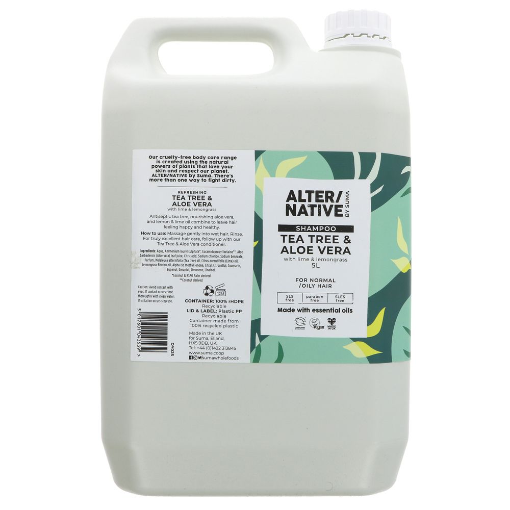 Alter/native by Suma Tea Tree & Aloe Vera Shampoo - 5L